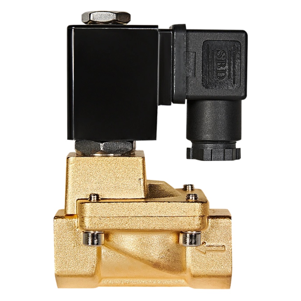 Электромагнитный клапан 1/2" НЗ, 220В, непрямого действия / Stout фото на multiBOX