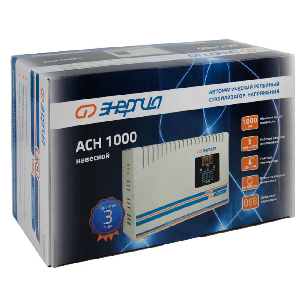 Стабилизатор напряжения АСН 1000 навесной / Энергия фото на multiBOX
