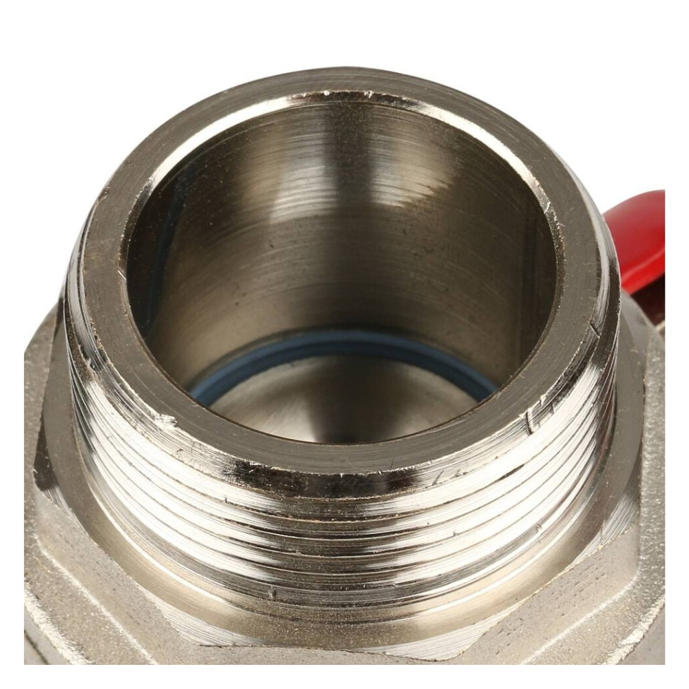 Кран шаровый IDEAL 090, 1 1/4" ВР-ВР полнопроходной, ручка рычаг / Itap фото на multiBOX