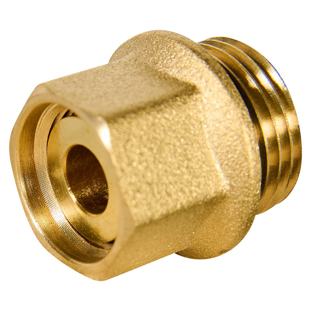 Отсекающий клапан обратный 3/8"x1/2", без покрытия / Rommer фото на multiBOX