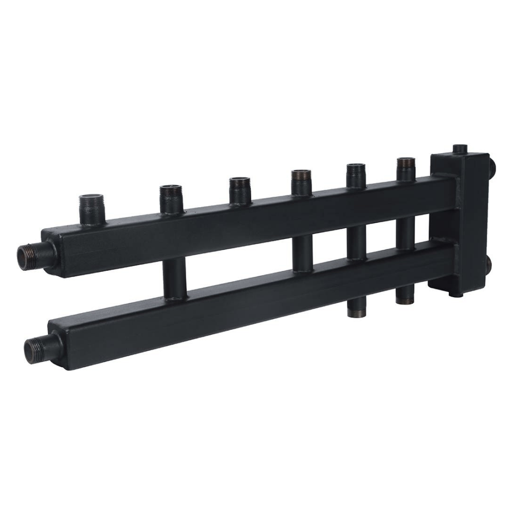 Коллектор  с гидроразделителем на 3+1+1 контура / Rommer фото на multiBOX