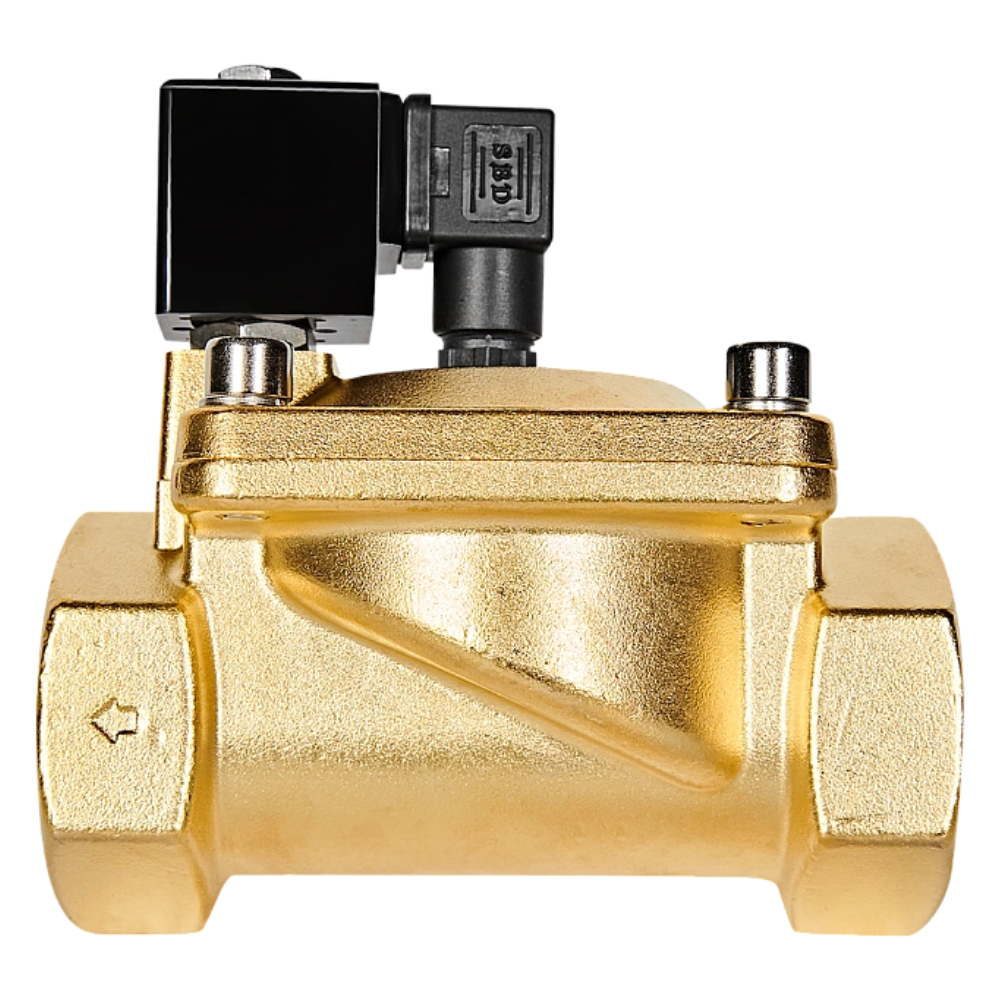 Электромагнитный клапан 2" НЗ, 24В, непрямого действия / Stout фото на multiBOX