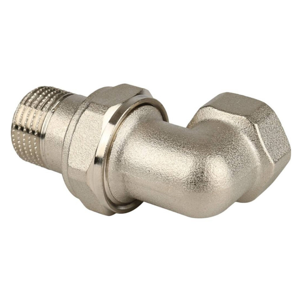 Соединитель угловой (американка) 162, 1/2" ВР-НР с уплотнительным кольцом, никелированный / Itap фото на multiBOX