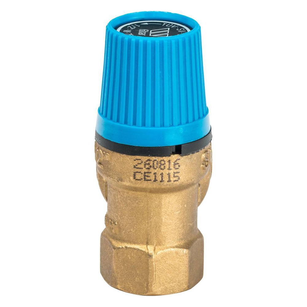 Предохранительный клапан 6 бар SVW 6 х 1/2" для систем водоснабжения / Watts фото на multiBOX