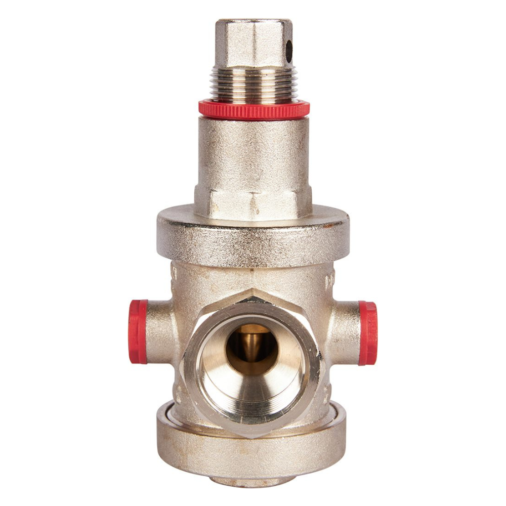 Редуктор давления 3/4" ВР-ВР с выходом под манометр PN25 / Rommer фото на multiBOX