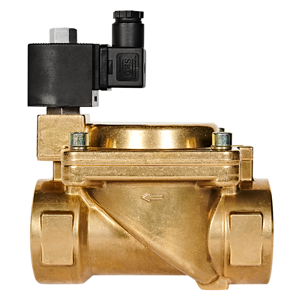 Электромагнитный клапан 2" НО, 24В, непрямого действия / Stout фото на multiBOX