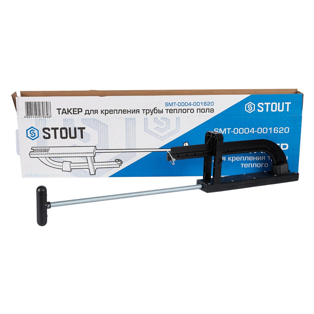 Такер для крепления труб теплого пола / Stout фото на multiBOX
