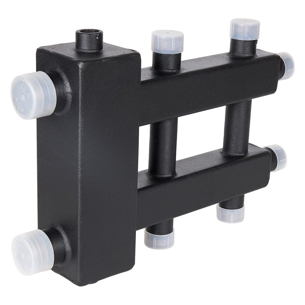 Коллектор с гидроразделителем на 1+1+1 контура до 60 кВт / Rommer фото на multiBOX