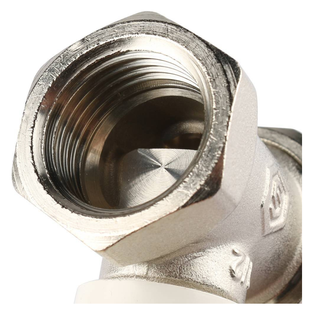 Терморегулирующий ручной клапан 1/2" для радиатора, прямой / Stout фото на multiBOX