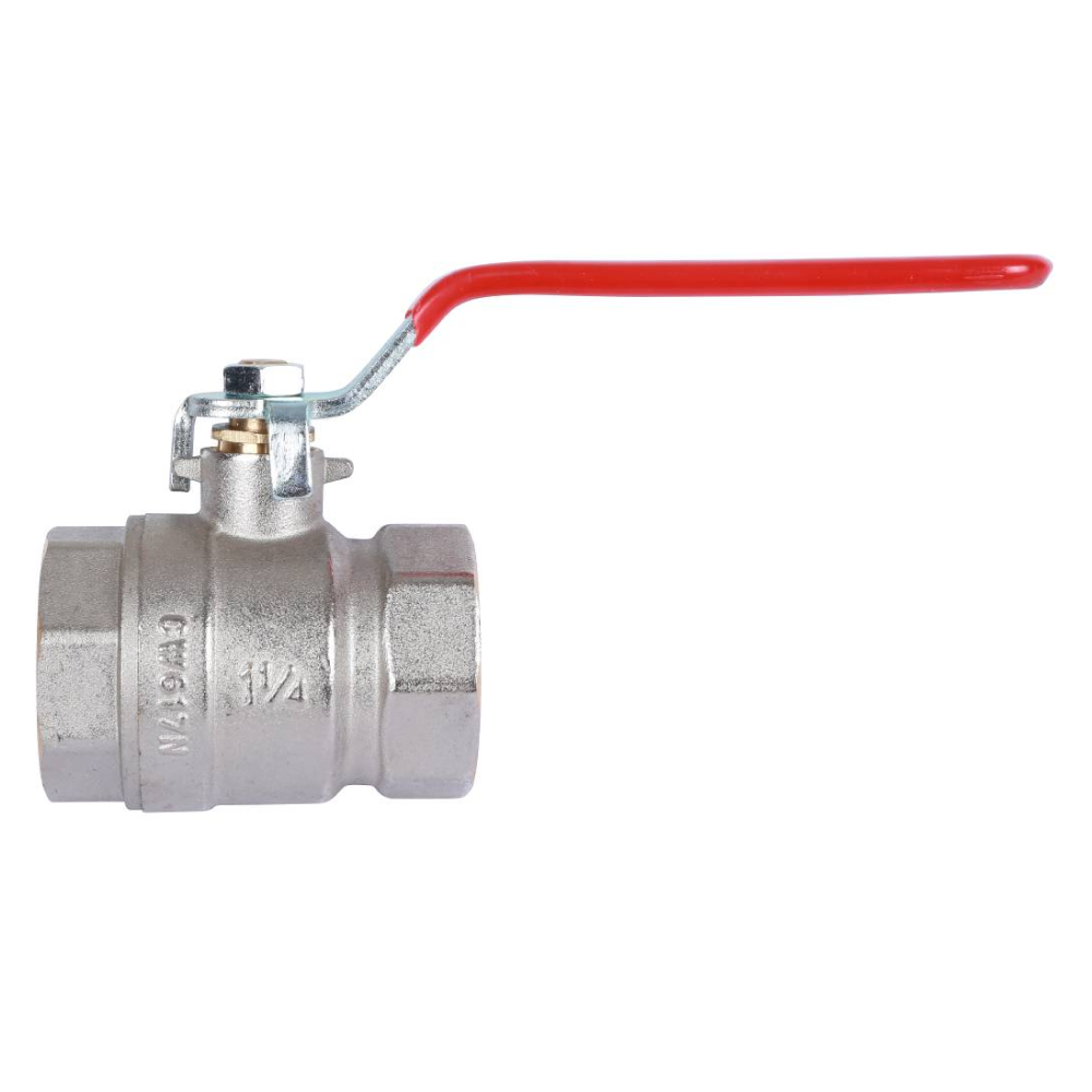 Кран шаровой 1 1/4" ВР-ВР, ручка рычаг / Rommer фото на multiBOX