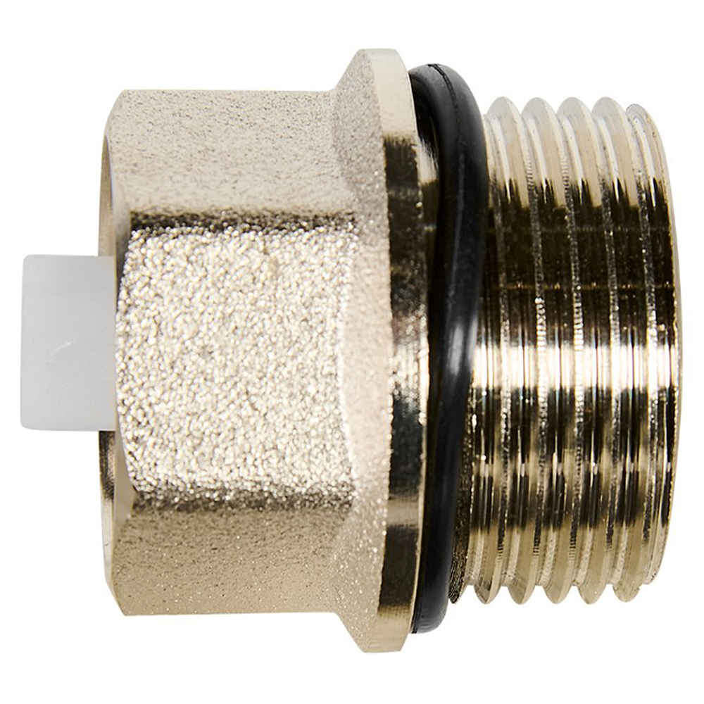 Отсекающий клапан обратный 1/2"x3/4", никелированный / Rommer фото на multiBOX