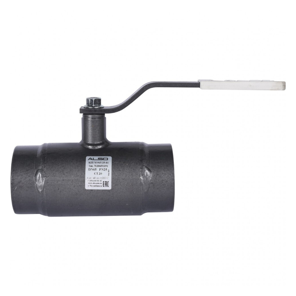 Кран шаровой КШМ Ду 65 Ру 2,5 МПа из Ст.20 / ALSO фото на multiBOX