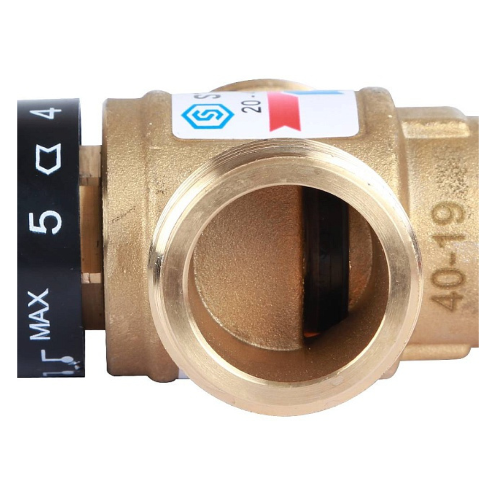 Термостатический смесительный клапан 1" НР, 20-43°С, KVs 1.6 / Stout фото на multiBOX