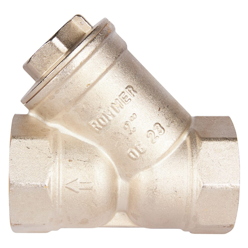 Фильтр грубой очистки 2" ВР-ВР косой, 500 мкр / Rommer фото на multiBOX