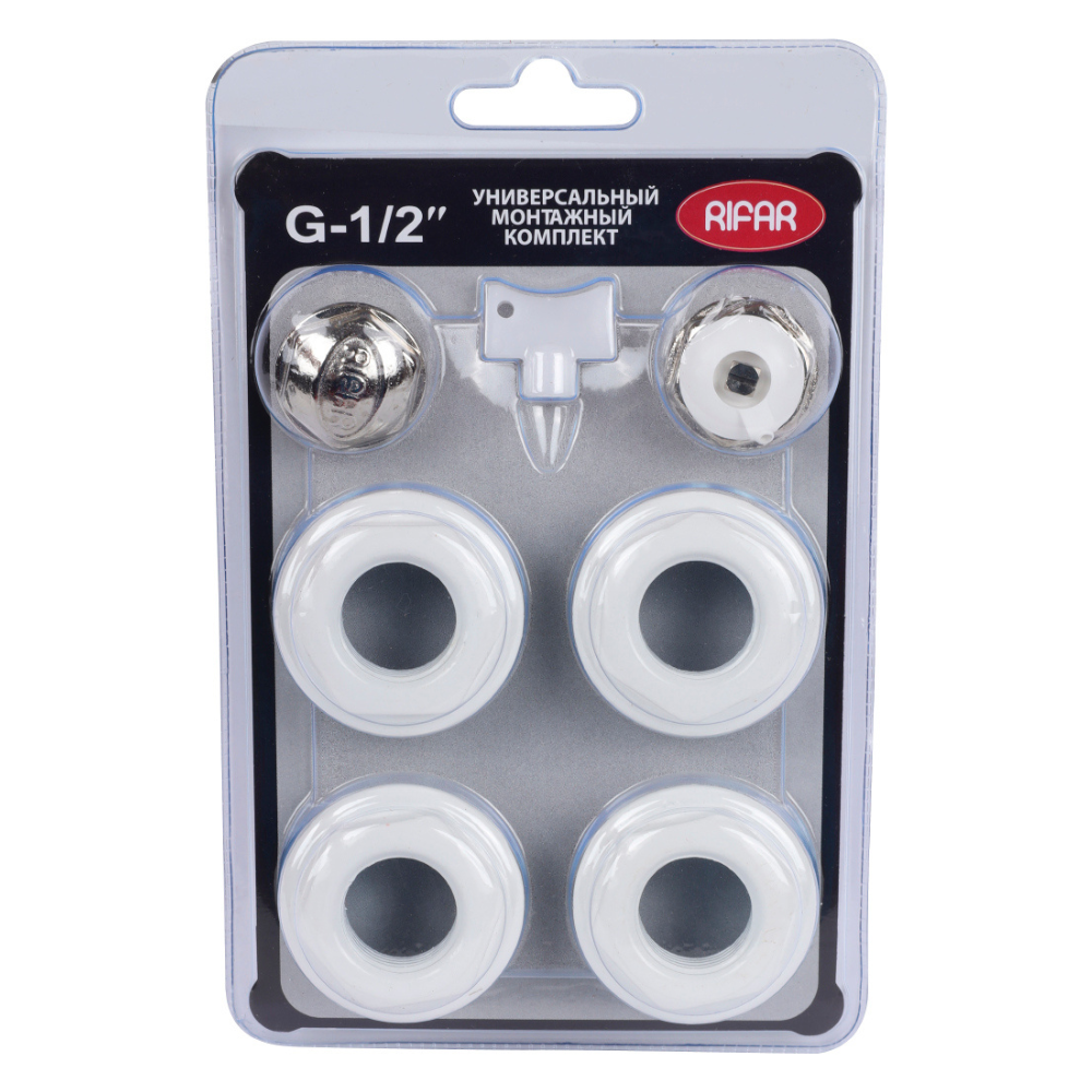 Монтажный комплект 1/2" для подключения радиатора / Rifar фото на multiBOX