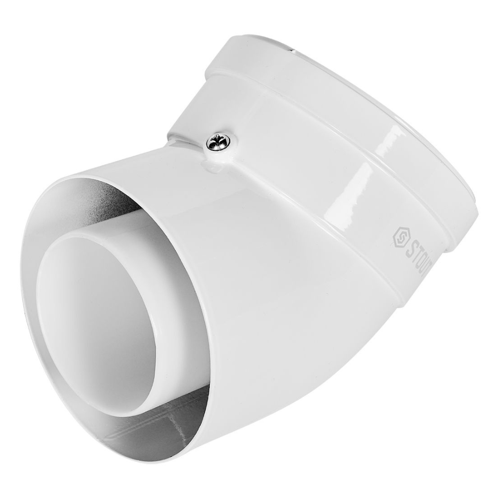 Отвод угод 45 гр. D80/125 п-м, конденсационный / Stout фото на multiBOX