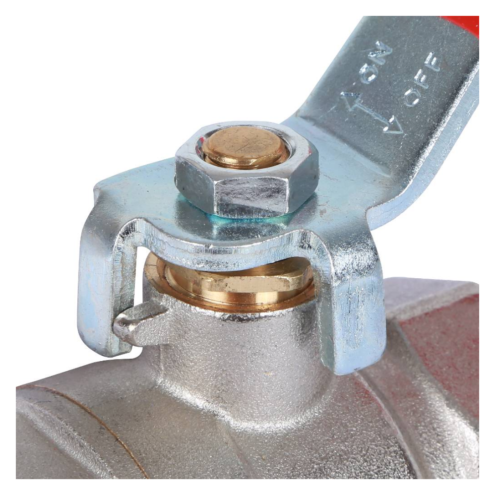 Кран шаровой 1 1/4" ВР-ВР, ручка рычаг / Rommer фото на multiBOX