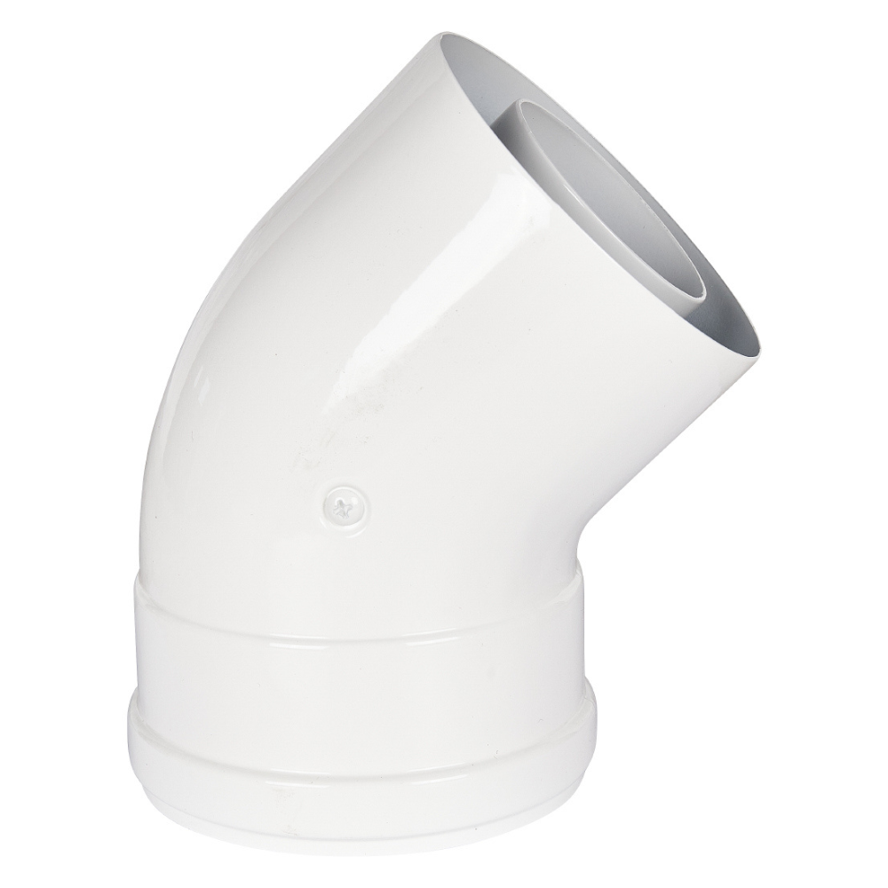 Отвод угол 45 гр. D60/100 п-м, традиционный / Rommer фото на multiBOX