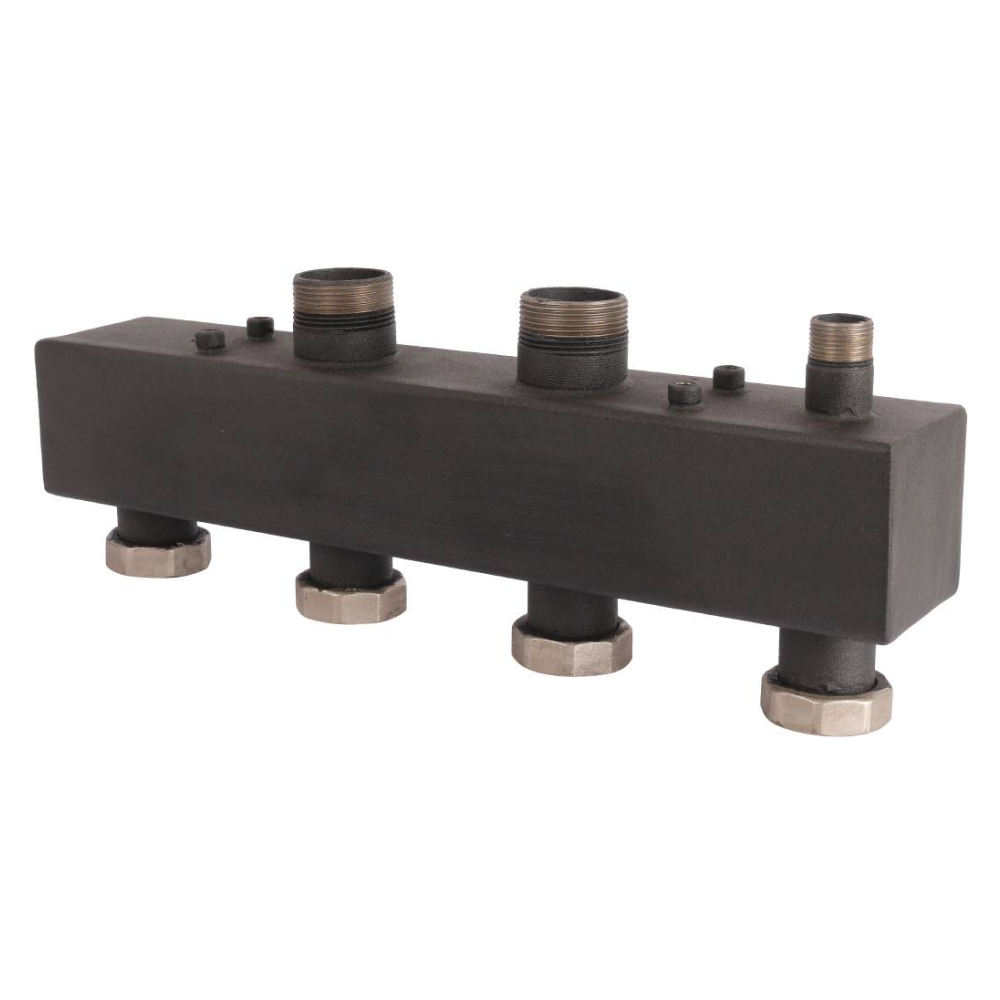 Распределительный коллектор на 2 отопит. контура 1 1/2" / Rommer фото на multiBOX