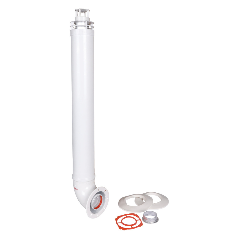 Комплект дымохода СТАНДАРТ D60/100 L900 мм для котлов Immergas / Rommer фото на multiBOX