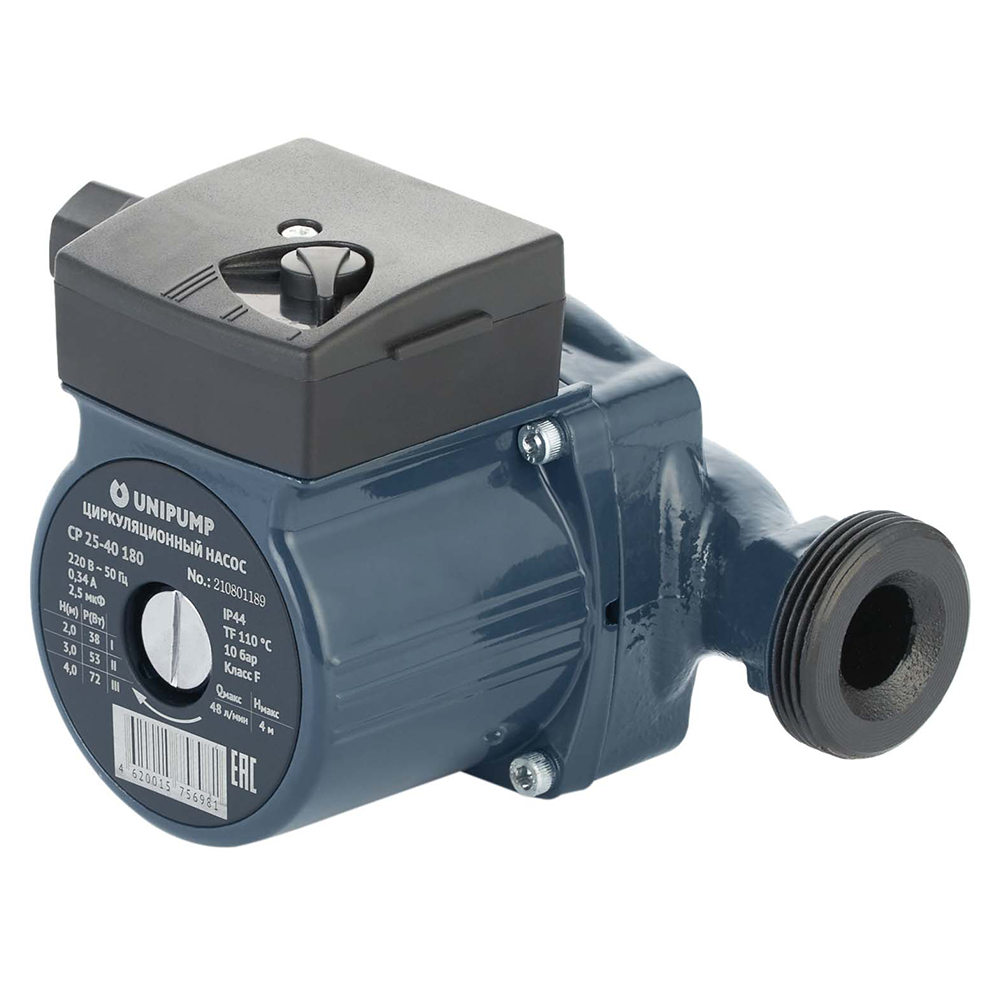 Циркуляционный насос CP 25-40 180 / Unipump фото на multiBOX