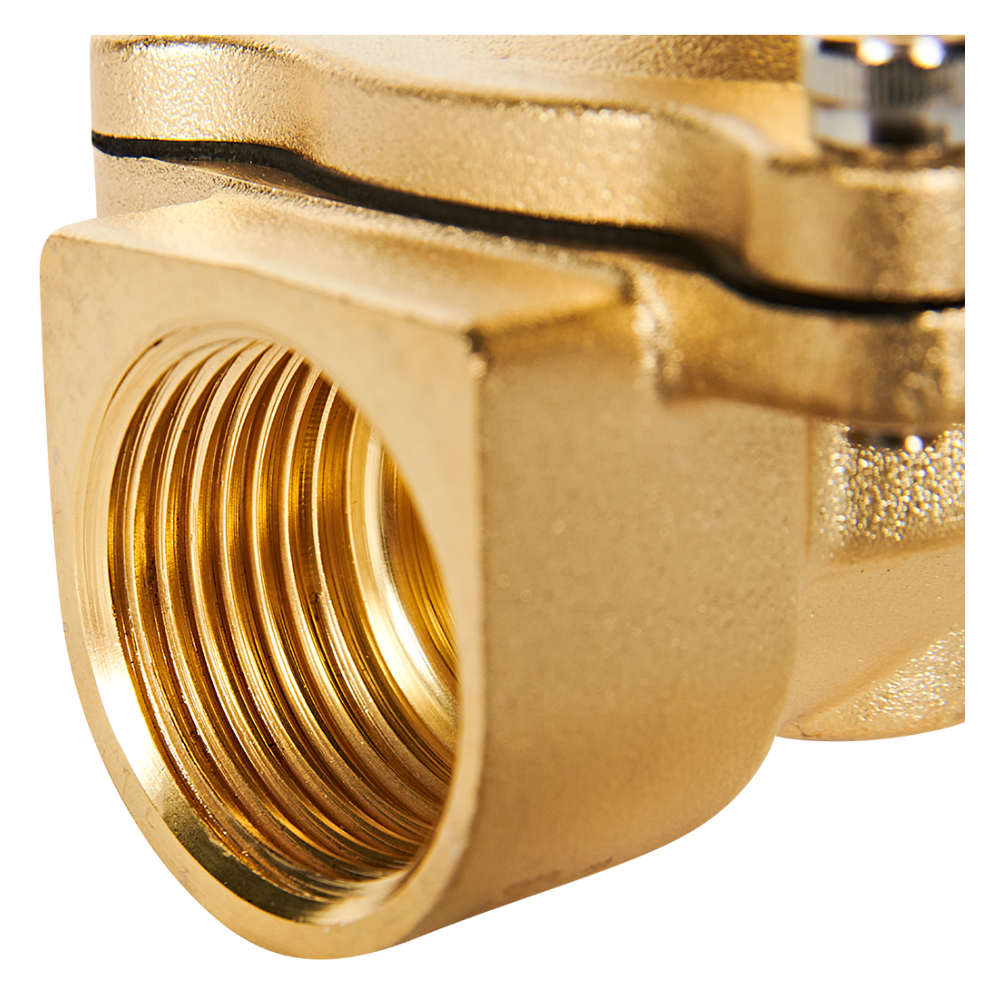 Электромагнитный клапан 1" НО, 220В, прямого действия / Stout фото на multiBOX