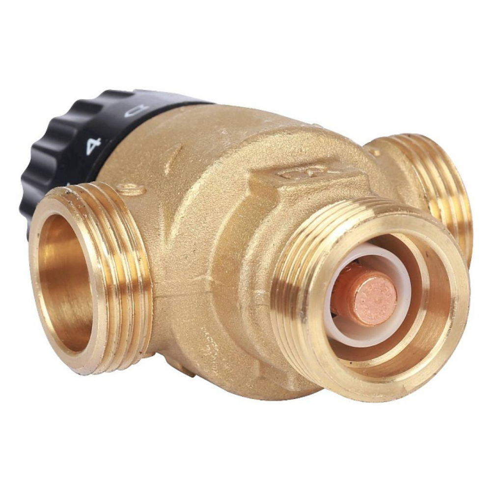 Термостатический смесительный клапан 3/4" НР, 30-65°С, KVs 1.8 / Stout фото на multiBOX