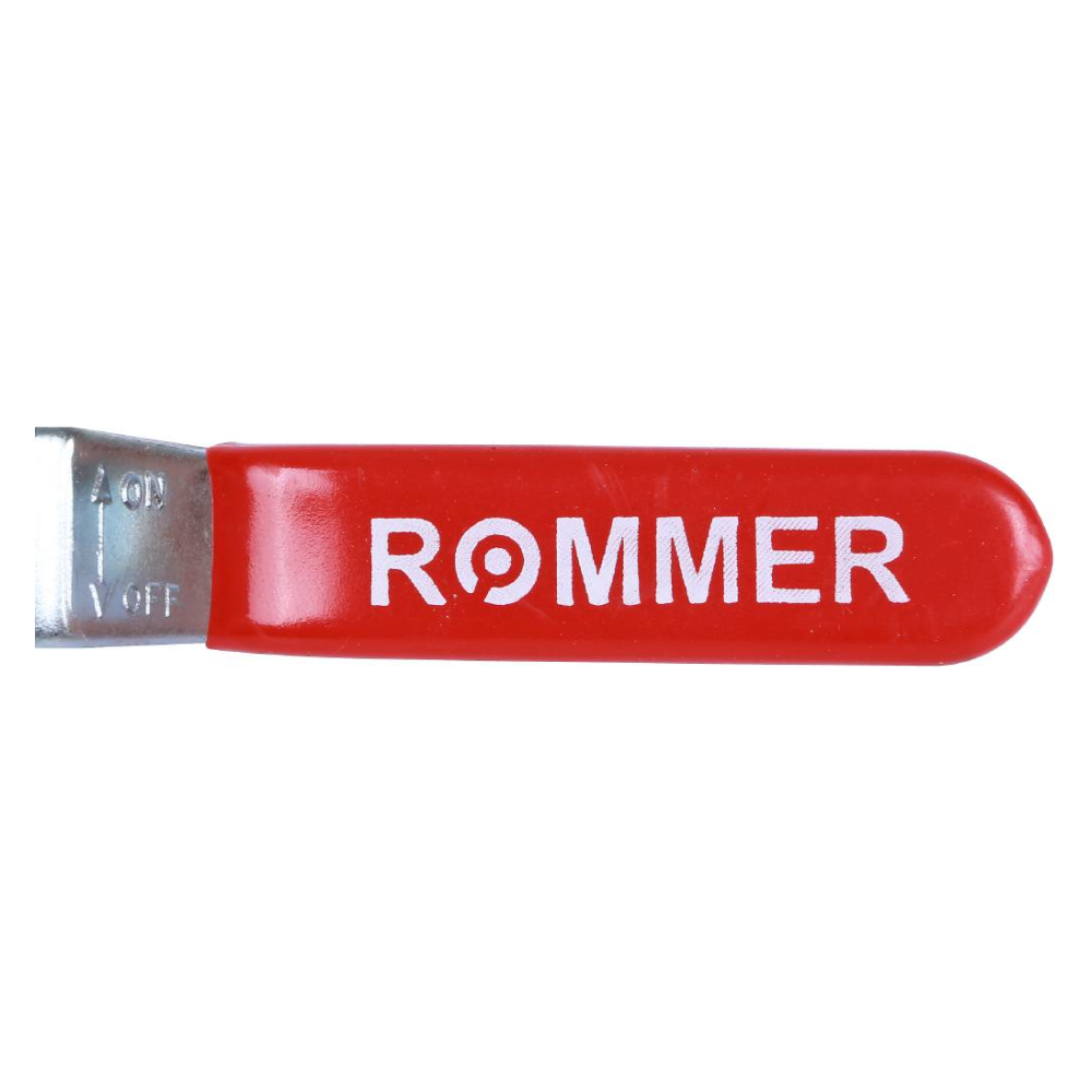Кран шаровой 1/2" ВР-НР, ручка рычаг / Rommer фото на multiBOX