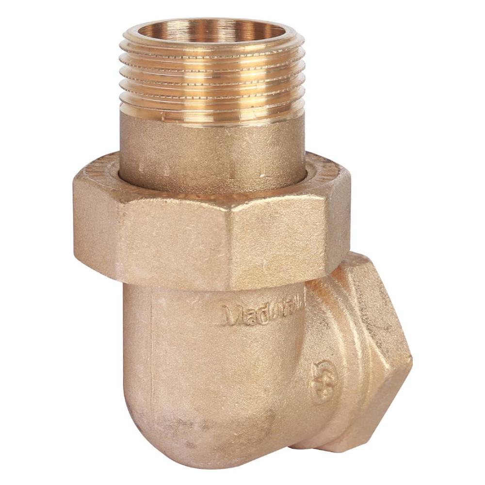 Разъемное угловое соединение американка ВН 1", уплотнение под гайкой o-ring кольцо / Stout фото на multiBOX