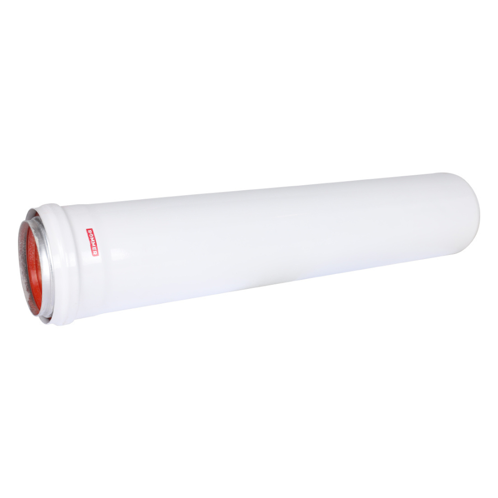 Удлинитель утеплённый D80/100 п-м L500 мм, традиционный / Rommer фото на multiBOX