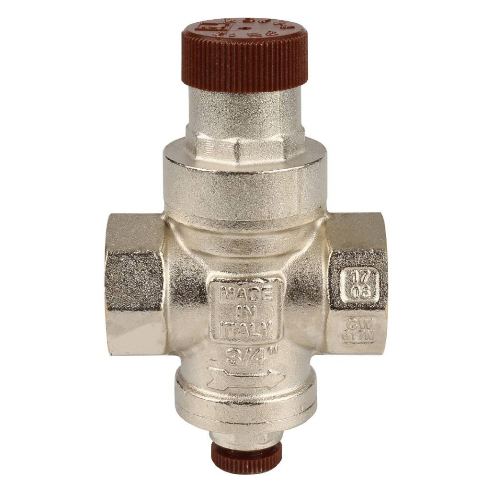 Редуктор давления MINIBRASS 361, 3/4" ВР-ВР с выходом под манометр 1/4" / Itap фото на multiBOX