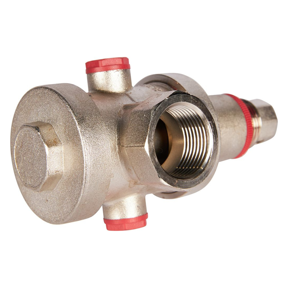 Редуктор давления 3/4" ВР-ВР с выходом под манометр PN25 / Rommer фото на multiBOX