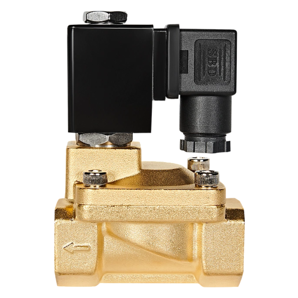 Электромагнитный клапан 3/4" НЗ, 220В, непрямого действия / Stout фото на multiBOX