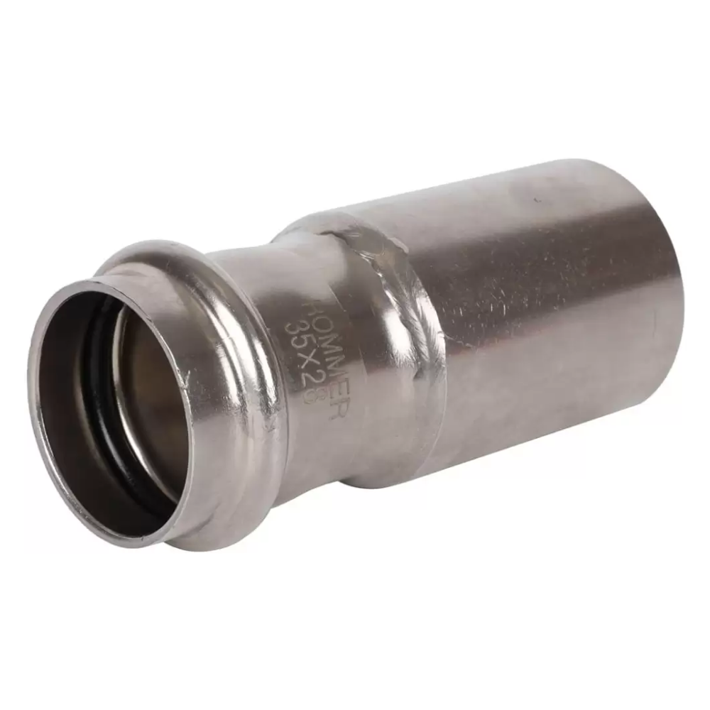 Муфта переходная ВПр-НПр 35х28 из нерж. стали прессовой / Rommer фото на multiBOX