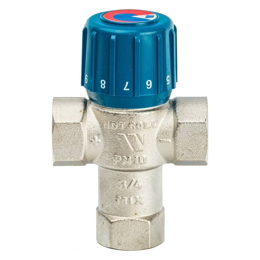 Термостатический смесительный клапан AQUAMIX 3/4" ВР, 25-50°С, KVs 1.9 / Watts фото на multiBOX
