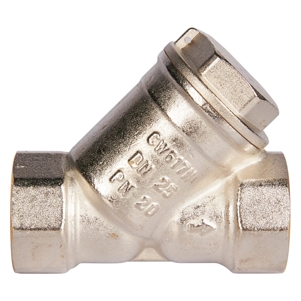 Фильтр грубой очистки 1" ВР-ВР косой, 500 мкр / Rommer фото на multiBOX