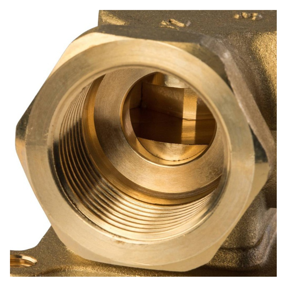 Трехходовой смесительный клапан 1" ВР, KVs 8 / Stout фото на multiBOX