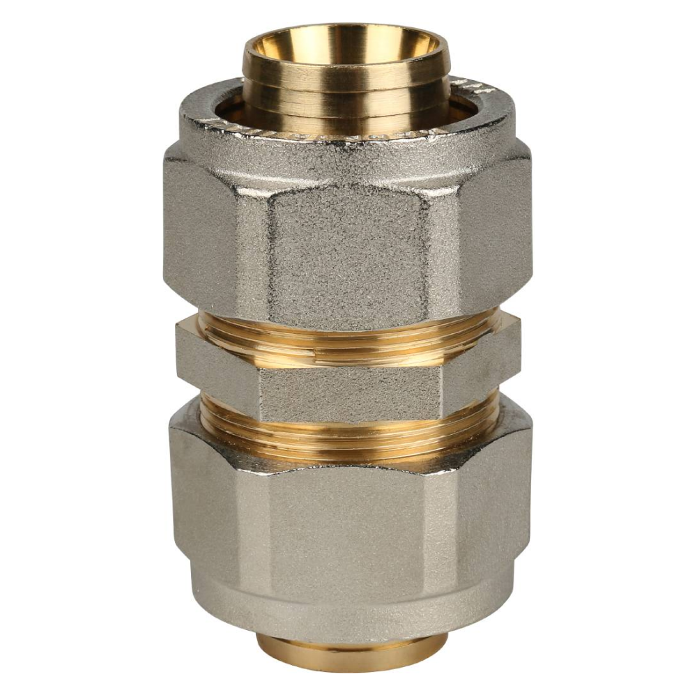 Муфта соединительная 32x32 для металлопластиковых труб винтовой / Stout фото на multiBOX