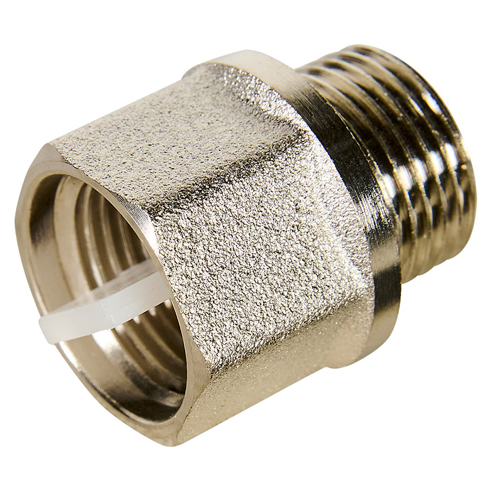 Отсекающий клапан обратный 3/8"x3/8", никелированный / Rommer фото на multiBOX