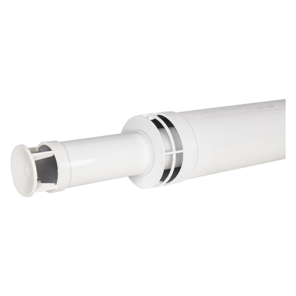 Комплект дымохода АНТИЛЁД D60/100 L1220 мм универсальный (кроме Immergas, Navien Deluxe D75/100), традиционный / Rommer фото на multiBOX
