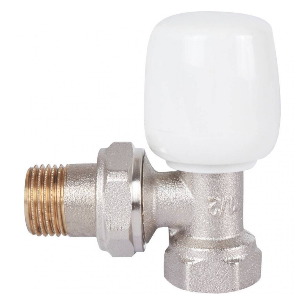 Вентиль ручной угловой 394, 1/2" ВР-НР для радиатора / Itap фото на multiBOX