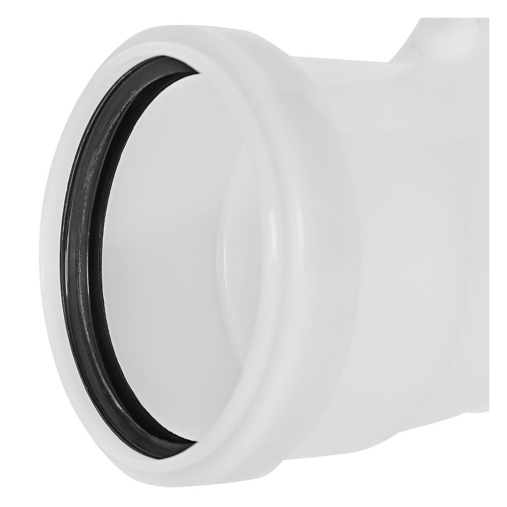 Отвод угол 90 гр. D80 п-м, конденсационный / Stout фото на multiBOX