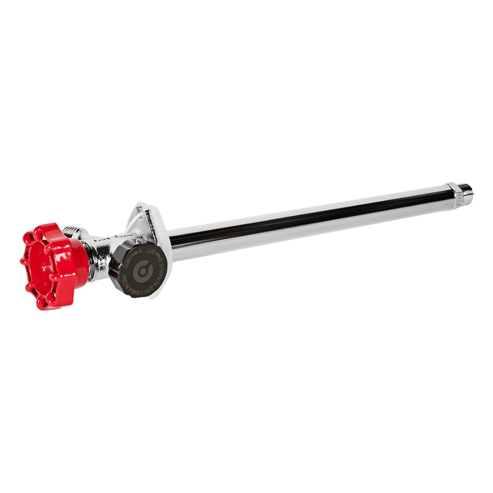Незамерзающий кран с антисифоном 300 мм, 1/2" НР х 3/4" НР / Rommer фото на multiBOX
