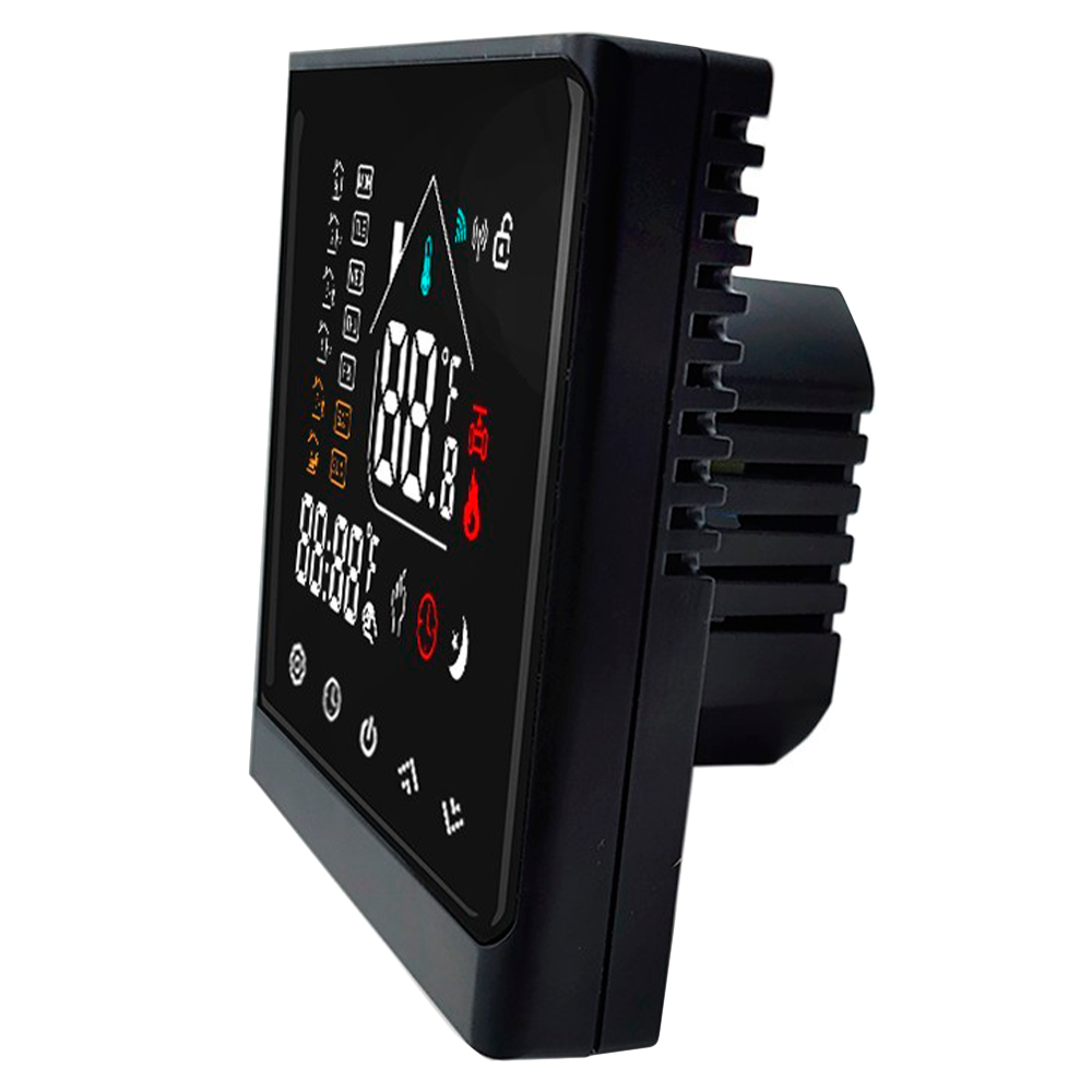 Терморегулятор универсальный с символьным экраном 3А, ON/OFF, черный / Stout фото на multiBOX