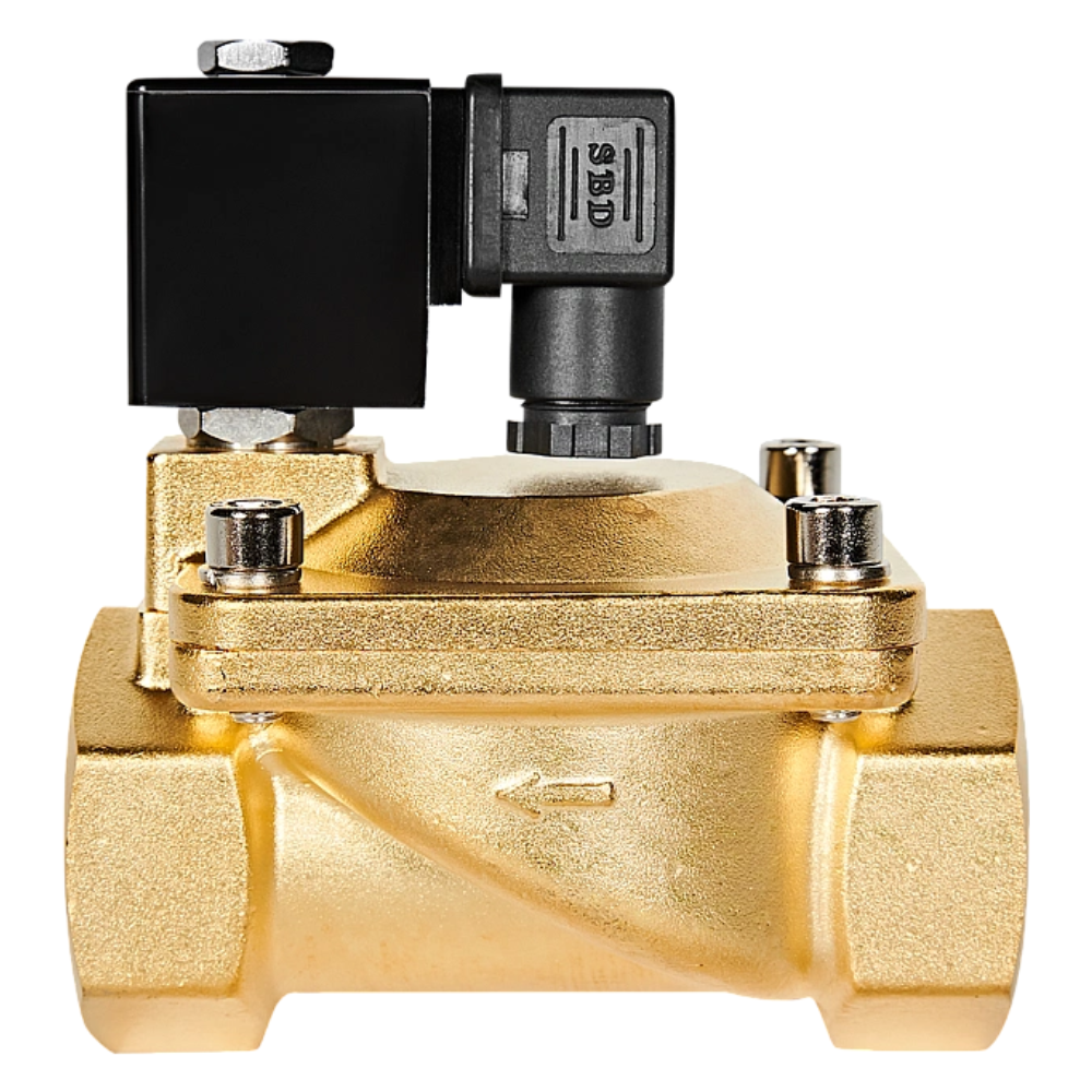 Электромагнитный клапан 1 1/2" НЗ, 24В, непрямого действия / Stout фото на multiBOX