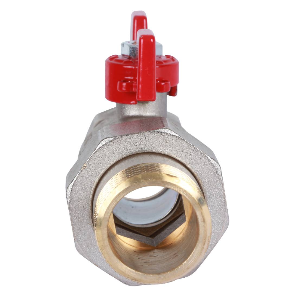 Кран шаровой с американкой 1" ВР-НР, ручка бабочка / Rommer фото на multiBOX