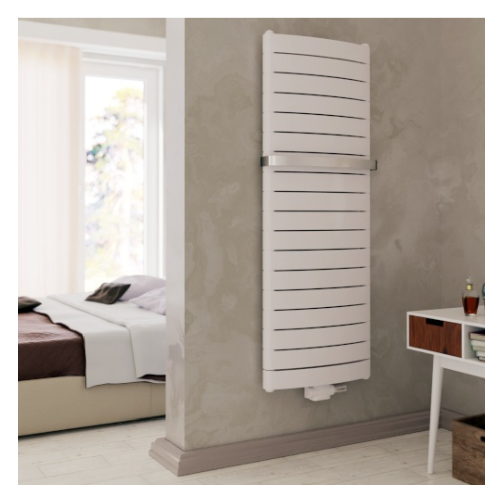 Биметаллический радиатор CONVEX VR 500 цвет антрацит, нижнее подключение / Rifar фото на multiBOX