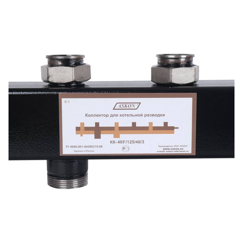 Распределительный коллектор КК-40F/125/40/3 (001.22.0020) / Askon фото на multiBOX