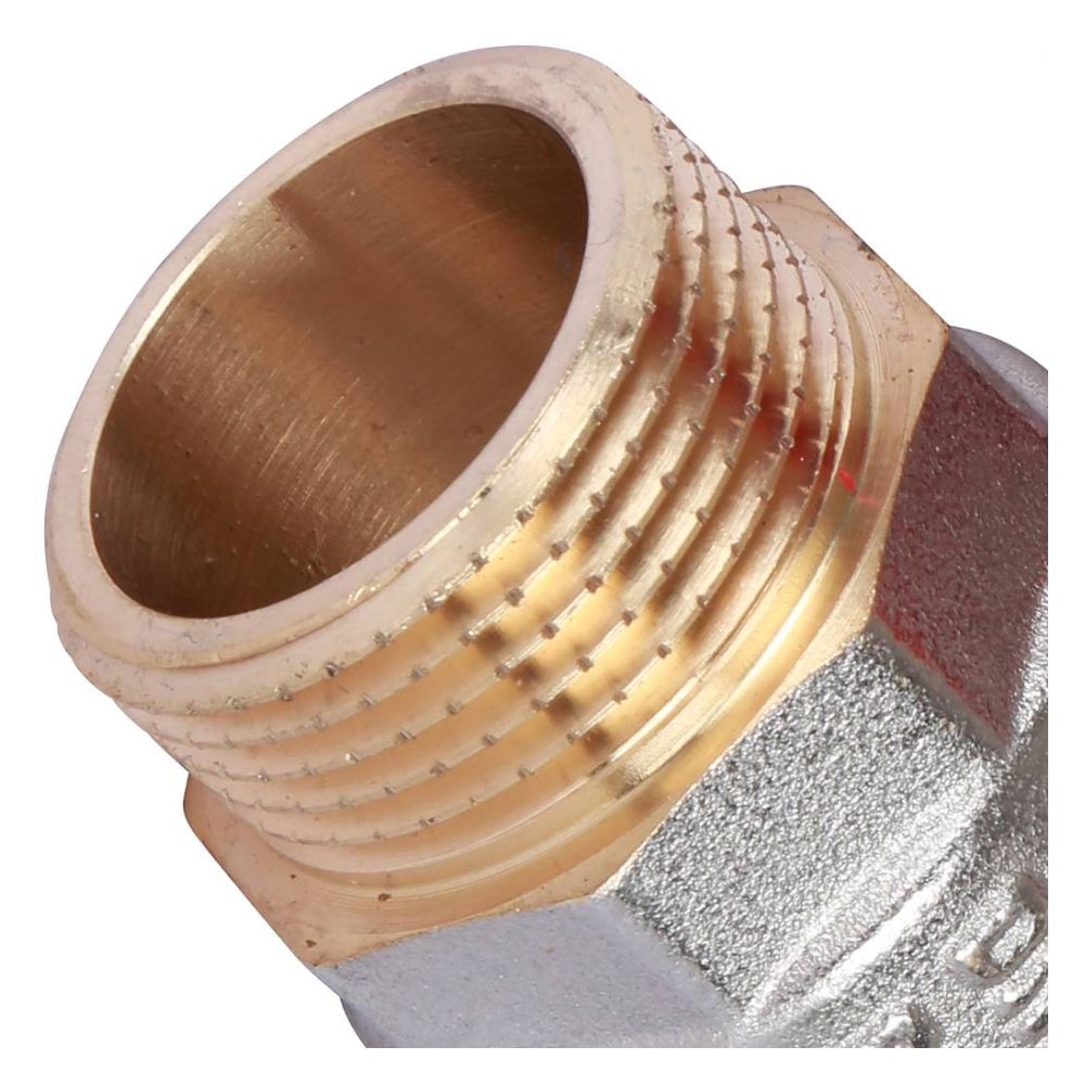 Кран шаровой 1" НР-НР, ручка бабочка / Rommer фото на multiBOX