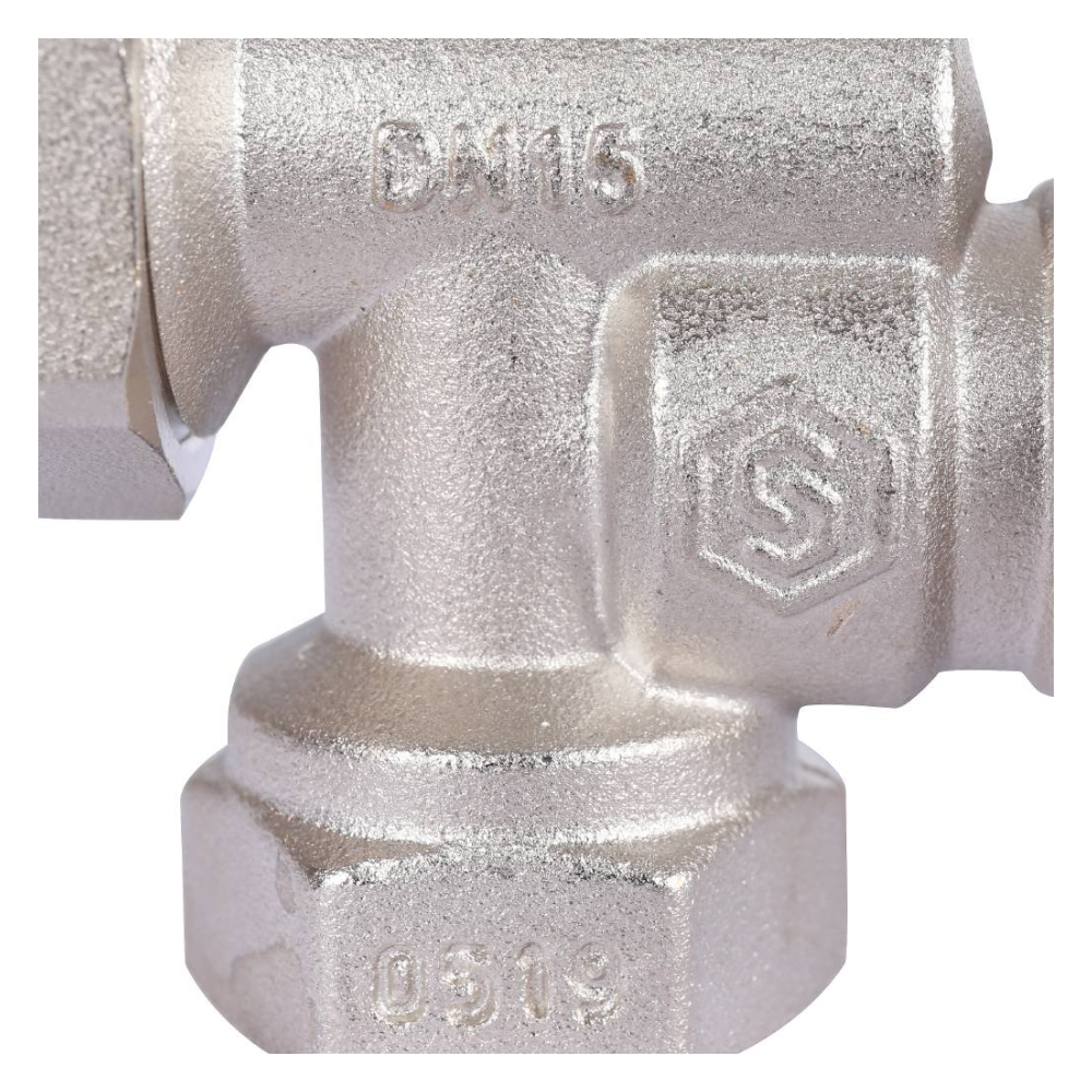 Термостатический клапан 1/2" для радиатора, осевой / Stout фото на multiBOX